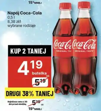 Delikatesy Centrum Napój Coca-Cola oferta