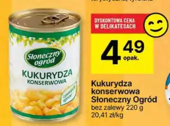 Delikatesy Centrum Kukurydza konserwowa Słoneczny Ogród oferta
