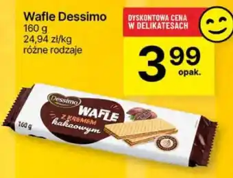 Delikatesy Centrum Wafle Dessimo oferta