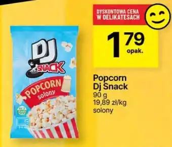 Delikatesy Centrum Popcorn Dj Snack oferta