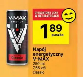 Delikatesy Centrum Napój energetyczny V-Max oferta