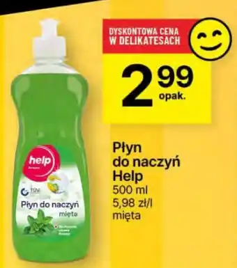 Delikatesy Centrum Płyn do naczyń Help oferta