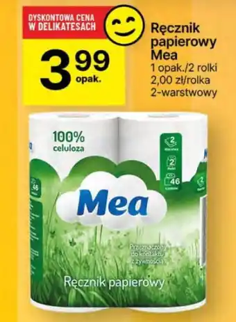 Delikatesy Centrum Ręcznik papierowy Mea oferta