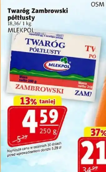 Prim Market Twaróg Zambrowski półtłusty oferta