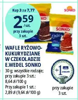 Stokrotka Wafle ryżowe w czekoladzie mlecznej Sonko oferta