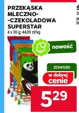 Przekąska mleczno-czekoladowe superstar