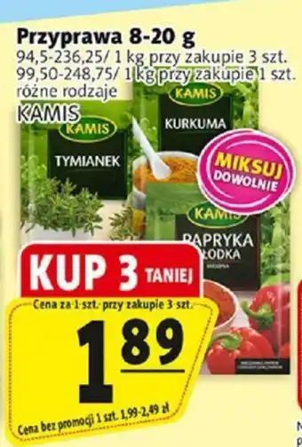 Prim Market Przyprawa 8-20 g KAMIS oferta