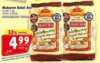 Prim Market Makaron Babci Ani 400 g MAKARONY ANNA oferta