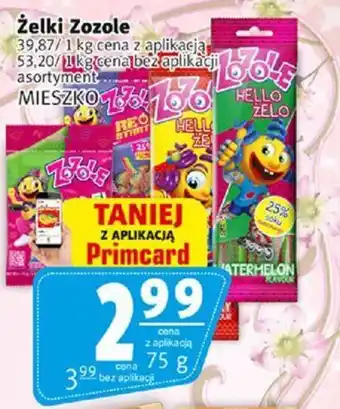 Prim Market Żelki Zozole 75 g MIESZKO oferta