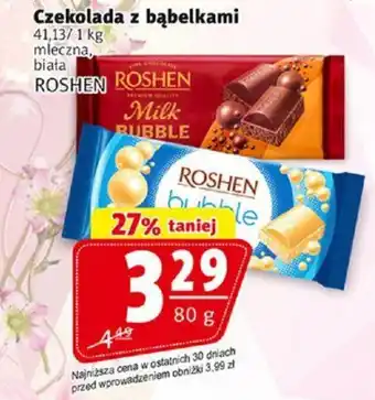 Prim Market Czekolada z bąbelkami 80 g ROSHEN oferta