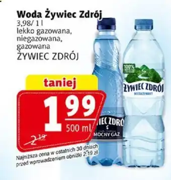 Prim Market Woda Żywiec Zdrój 500 ml ŻYWIEC ZDRÓJ oferta