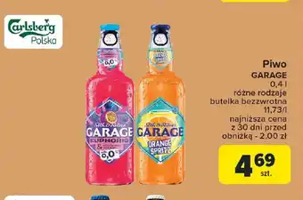Carrefour Piwo GARAGE 0,4 l oferta