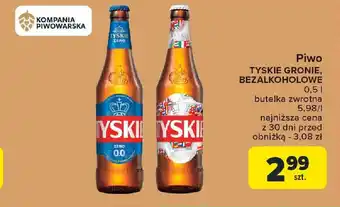 Carrefour Piwo TYSKIE GRONIE 0,5 l oferta