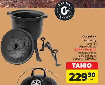 Carrefour Kociołek żeliwny 8 l oferta