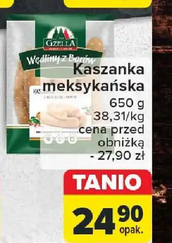 Carrefour Kaszanka meksykańska 650 g oferta