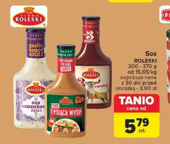 Carrefour Sos ROLESKI 300 - 370 g oferta