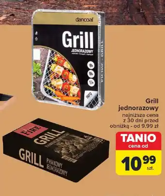 Carrefour Grill jednorazowy oferta