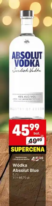 Delikatesy Centrum Wódka Absolut Blue oferta