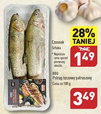 ALDI BBQ Pstrąg tęczowy patroszony 100 g oferta