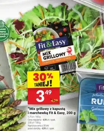 Twój Market Mix grillowy z kapustą i marchewką Fit & Easy, 200 g oferta