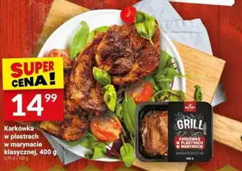 Twój Market Karkówka w plastrach w marynacie klasycznej, 400 g oferta
