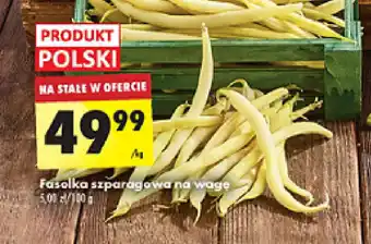 Biedronka Fasolka szparagowa 1kg oferta