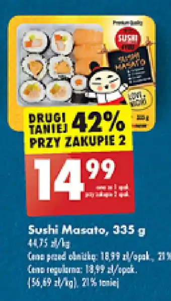 Biedronka Sushi Masato, 335 g oferta