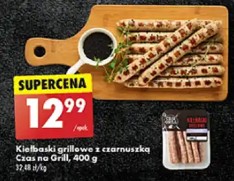Biedronka Kiełbaski grillowe z czarnuszką Czas na Grill, 400 g oferta
