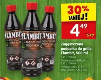 Twój Market Zagęszczona podpałka do grilla Flambit, 500 ml oferta
