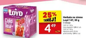 Twój Market Herbata na zimno Loyd 14T, 30 g oferta