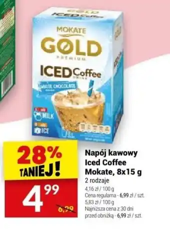 Twój Market Napój kawowy Iced Coffee Mokate, 8x15 g oferta