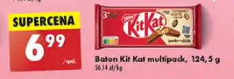 Biedronka Baton Kit Kat multipack, 124,5 g oferta