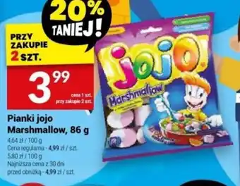 Twój Market Pianki jojo Marshmallow, 86 g oferta