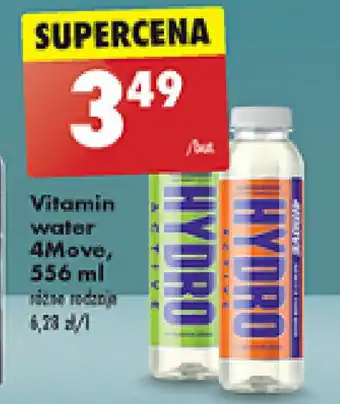 Biedronka Vitamin water 4Move 556ml oferta