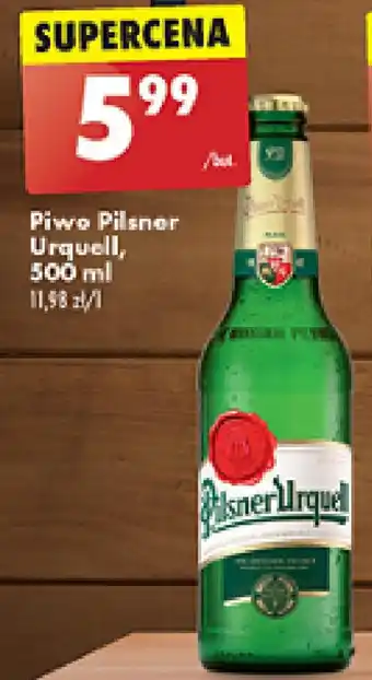Biedronka Piwo Pilsner Urquell 500 ml oferta