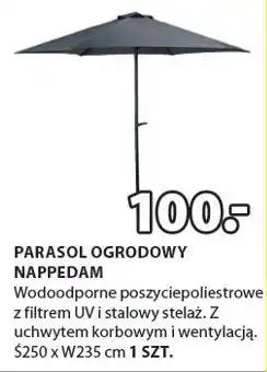 JYSK Parasol ogrodowy Nappedam oferta