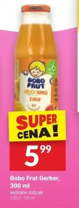 Twój Market Bobo Frut Gerber, 300 ml oferta