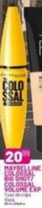 Koliber drogerie MAYBELLINE COLOSSAL Tusz do rzęs oferta