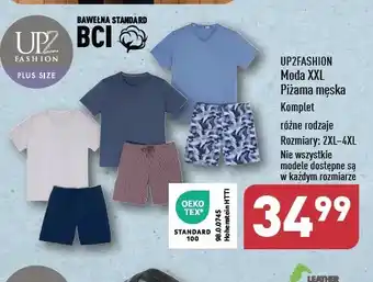 ALDI Piżama męska 2xl-4xl Up2Fashion oferta