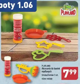 ALDI Pistolet do baniek mydlanych Playland oferta