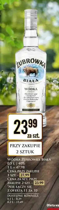Dino Wódka Żubrówka Biała oferta