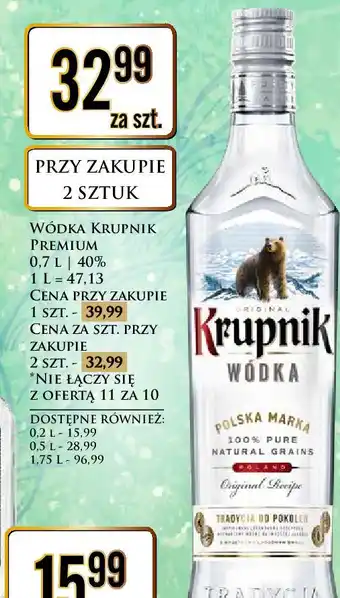 Dino Wódka Krupnik Vodka oferta