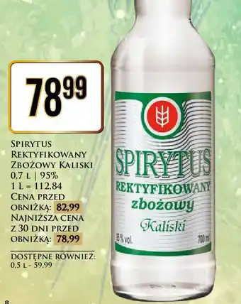 Dino Spirytus zbożowy Kaliski oferta