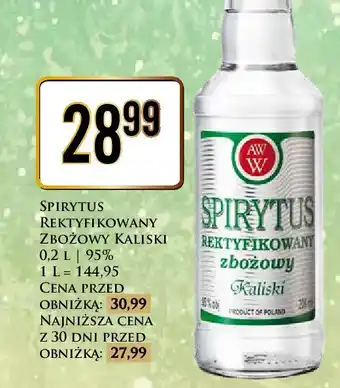 Dino Spirytus zbożowy Kaliski oferta