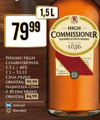 Dino Whisky High Commissioner 1856 oferta