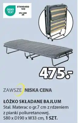 JYSK Łóżko składane oferta
