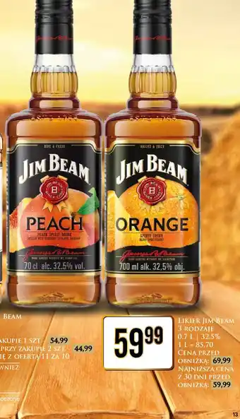 Dino Bourbon Jim Beam Peach oferta