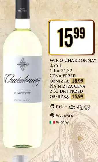 Dino Wino białe wytrawne Chardonnay oferta