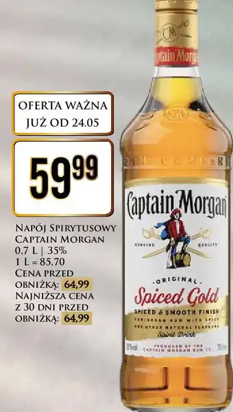 Dino Rum Captain Morgan Spiced Gold oferta