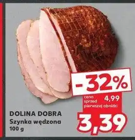 Kaufland Szynka wędzona Dolina dobra oferta